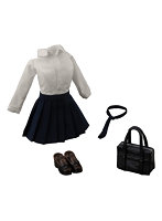 バニーガール レナ用高校制服ドール服セット