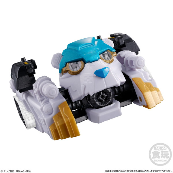 ミニプラ ナンバーワン戦隊ゴジュウジャー ナンバーワン合体シリーズ04 グーデバーン＆ベアックマ50 セット