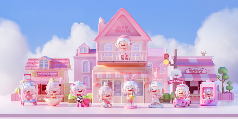 【BOX販売】Lazy Pink Dreamland （全8種＋1） 1BOX:8個入