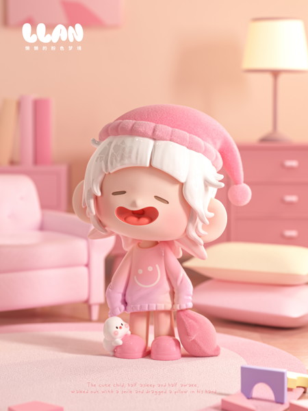 【BOX販売】Lazy Pink Dreamland （全8種＋1） 1BOX:8個入