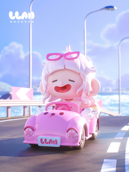 【BOX販売】Lazy Pink Dreamland （全8種＋1） 1BOX:8個入