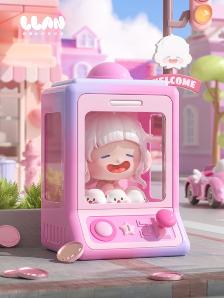 【BOX販売】Lazy Pink Dreamland （全8種＋1） 1BOX:8個入