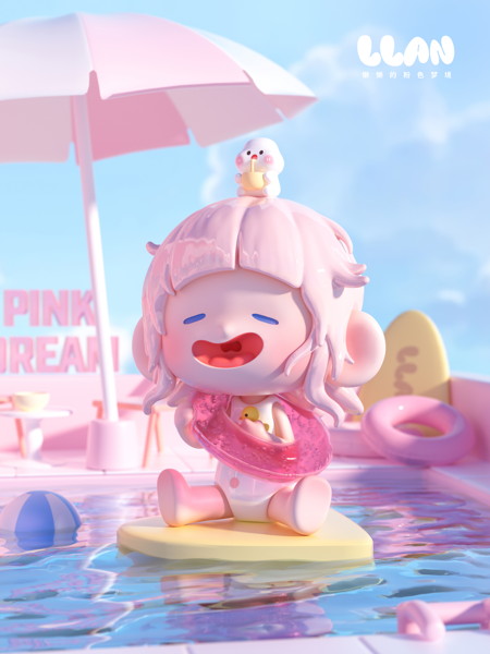 【BOX販売】Lazy Pink Dreamland （全8種＋1） 1BOX:8個入