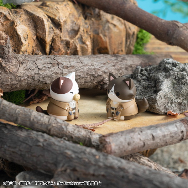 MEGA CAT PROJECT 進撃の巨人 進撃のニャンコ 調査兵団集合だニャン！