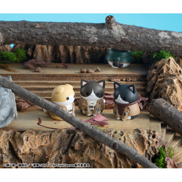 MEGA CAT PROJECT 進撃の巨人 進撃のニャンコ 調査兵団集合だニャン！