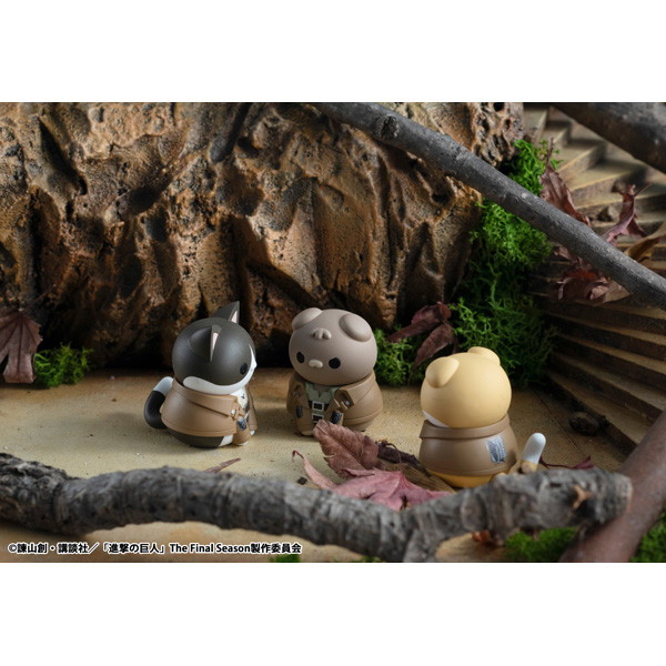 MEGA CAT PROJECT 進撃の巨人 進撃のニャンコ 調査兵団集合だニャン！