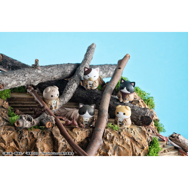 MEGA CAT PROJECT 進撃の巨人 進撃のニャンコ 調査兵団集合だニャン！