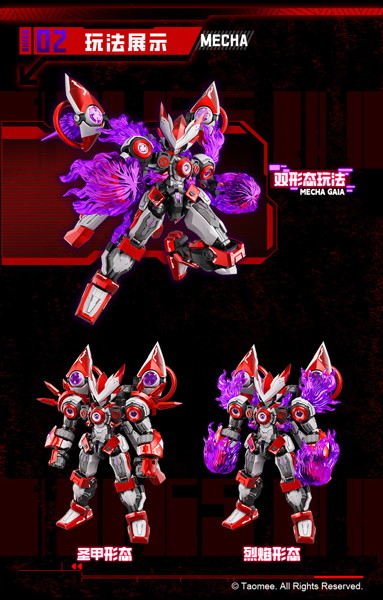 XM Seer Saint Machine Gaia（セイントマシーンガイアー） 1/10スケール プラスチックモデルキット