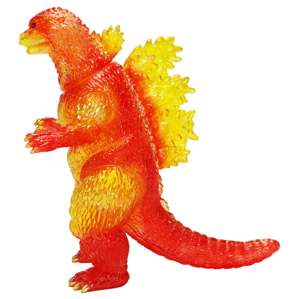 BIGレトロソフビシリーズ ゴジラ（1995）バーニングクリアVer.