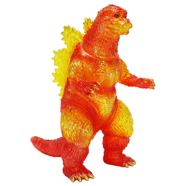 BIGレトロソフビシリーズ ゴジラ（1995）バーニングクリアVer.