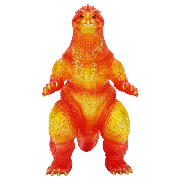 BIGレトロソフビシリーズ ゴジラ（1995）バーニングクリアVer.