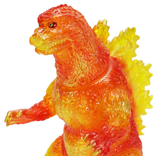 BIGレトロソフビシリーズ ゴジラ（1995）バーニングクリアVer.