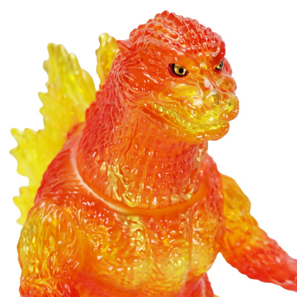 BIGレトロソフビシリーズ ゴジラ（1995）バーニングクリアVer.