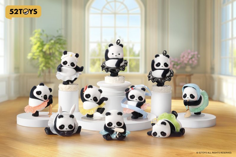 【BOX販売】52TOYS BLINDBOX PANDA ROLL バレエの発表会(1BOX=8個)