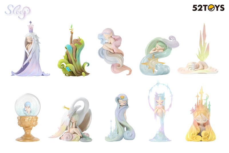 【BOX販売】52TOYS BLINDBOX SLEEPシリーズ ライフオブファンタジー(1BOX=8個)