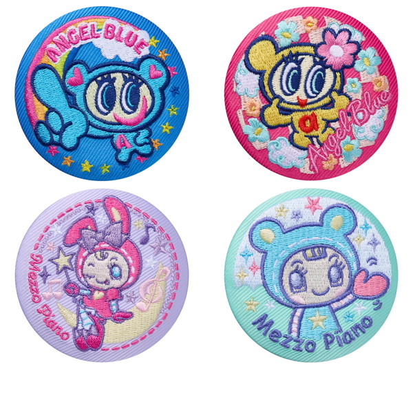 ナルミヤキャラクターズ 刺繍缶バッジビスケット （全12種） 1BOX:12個入