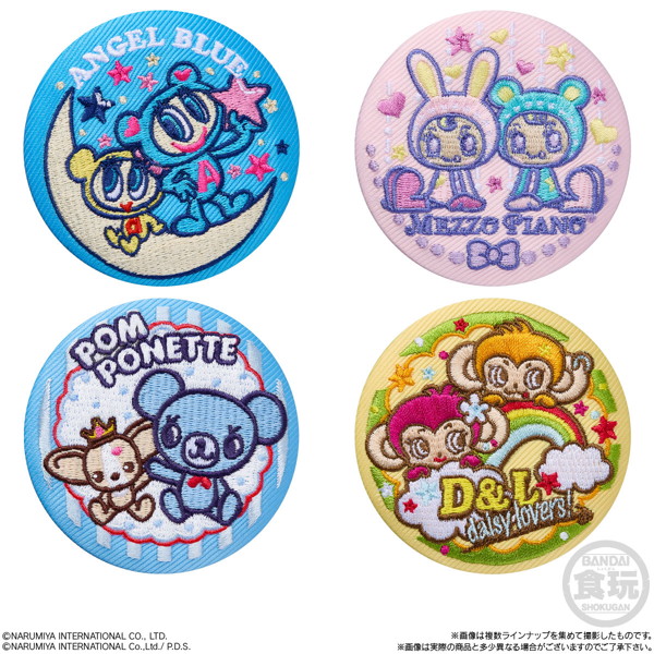 ナルミヤキャラクターズ 刺繍缶バッジビスケット （全12種） 1BOX:12個入