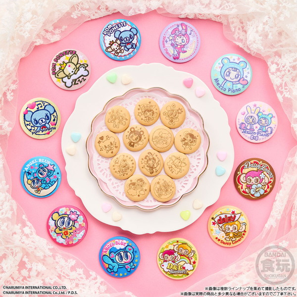 ナルミヤキャラクターズ 刺繍缶バッジビスケット （全12種） 1BOX:12個入