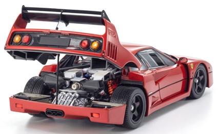 フェラーリ F40 ライトウェイト LMウイング （レッド）