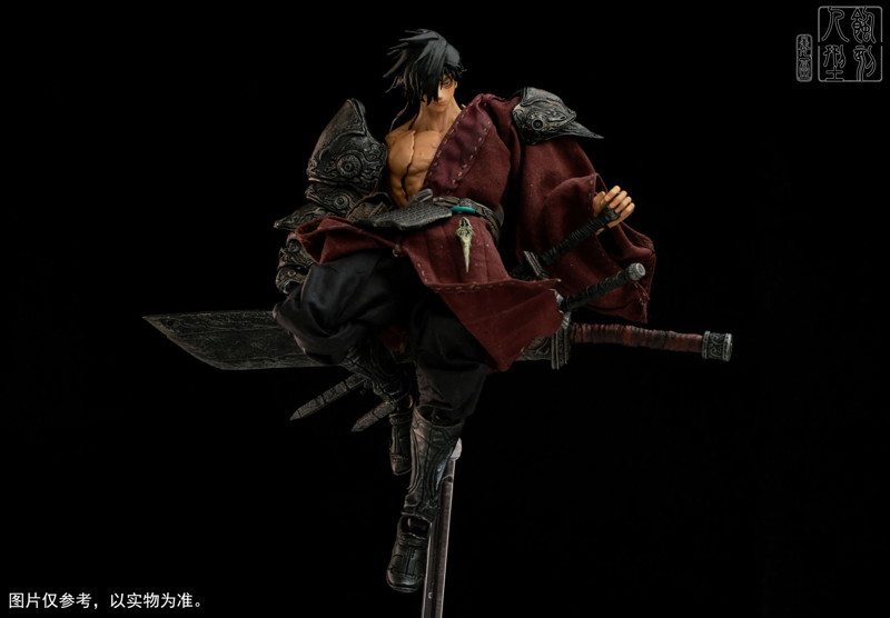 蝕刻人型 蠱術師シリーズ 張青（ちょうせい） 1/12スケール可動フィギュア