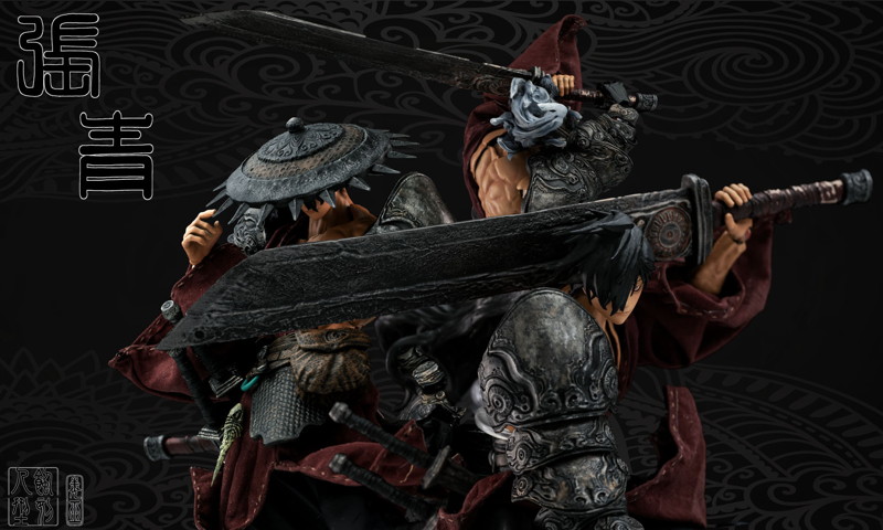蝕刻人型 蠱術師シリーズ 張青（ちょうせい） 1/12スケール可動フィギュア
