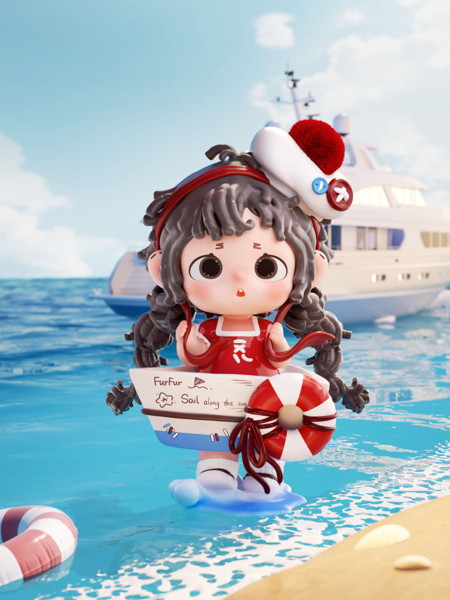 【BOX販売】HEYONE FURFUR ハッピーコレクションシリーズ トレーディングフィギュア（1BOX=9個）