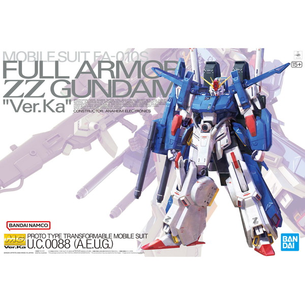MG 1/100 フルアーマーZZガンダム Ver.Ka