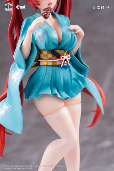 AniMester アズールレーン びそくぜんしんっ！ ホノルル 浴衣Ver. 1/7スケール塗装済完成品フィギュア