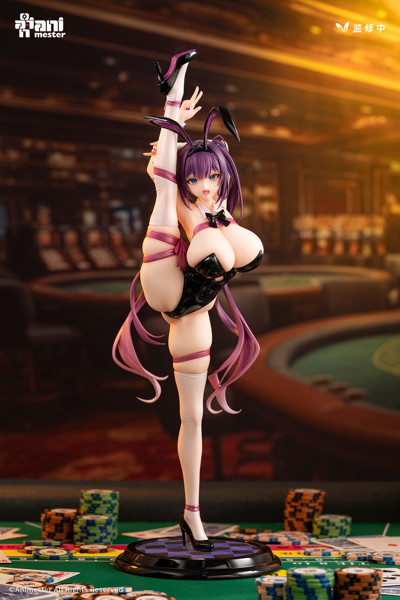 AniMester プレゼントバニーガール ユナちゃん 1/4スケール塗装済完成品フィギュア