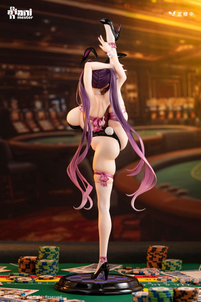 AniMester プレゼントバニーガール ユナちゃん 1/4スケール塗装済完成品フィギュア