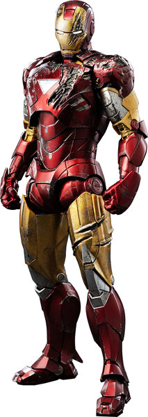 Marvel Studios’ The Infinity Saga (マーベル・スタジオの『インフィニティ・サーガ』) DLX Iron Man Mark 6 (Battle Damaged) (DLX アイアンマン・マーク6(バトルダメージ))