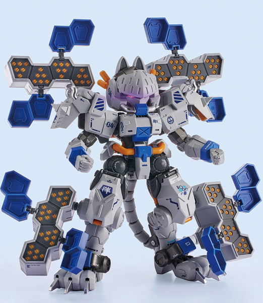 シャオティ XIA4 1/60 超高機動装甲・猫忍者 C.A.T-04 超重武装機動兵器 JIN