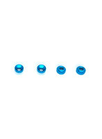 フタバ5mm穴サーボ用M3皿ワッシャー（ライトブルー） 4pcs