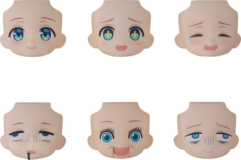 ねんどろいどもあ とりかえっこフェイス アニメ「ぼっち・ざ・ろっく!」 ぼっちセレクション (全6種) 1BOX:6個入