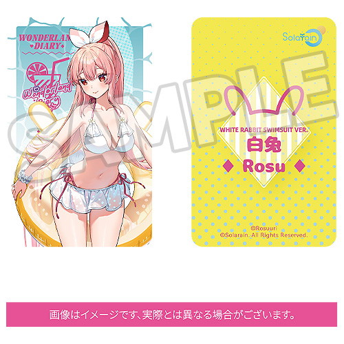 Rosuuriオリジナルキャラクター 白いウサギRosu 水着Ver.