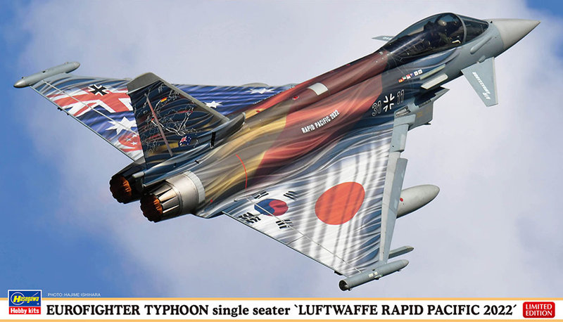 【再販】02430 1/72 ユーロファイター タイフーン 単座型 ‘ドイツ空軍 ラピッド・パシフィック 2022’