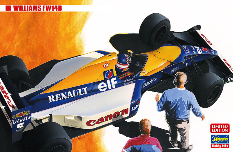 【再販】20719 1/24 ウィリアムズ FW14B
