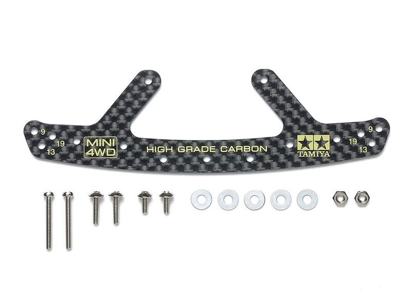 95692 HG カーボンフロントバンパープレート （1.5mm） 【ミニ四駆特別企画】