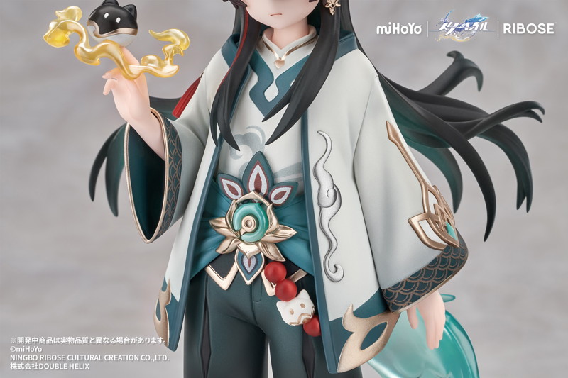 RISE UP＋ 崩壊:スターレイル ちびねこシリーズ フィギュア 丹恒・飲月 Ver. 完成品フィギュア