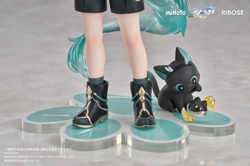 RISE UP＋ 崩壊:スターレイル ちびねこシリーズ フィギュア 丹恒・飲月 Ver. 完成品フィギュア