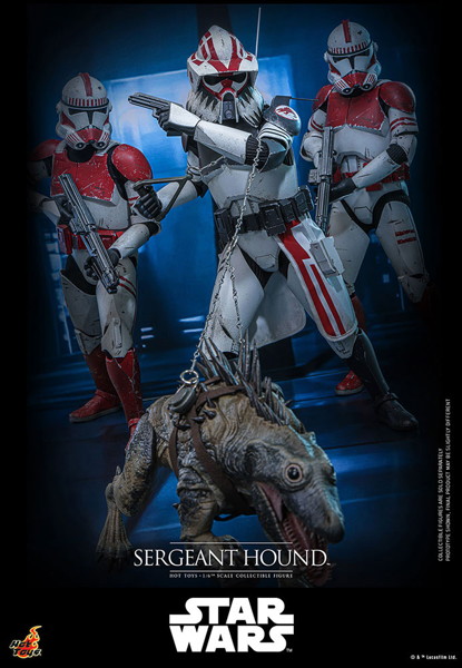 【テレビ・マスターピース】『スター・ウォーズ/クローン・ウォーズ』1/6スケールフィギュア サージェント・ハウンド