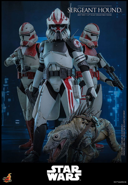 【テレビ・マスターピース】『スター・ウォーズ/クローン・ウォーズ』1/6スケールフィギュア サージェント・ハウンド