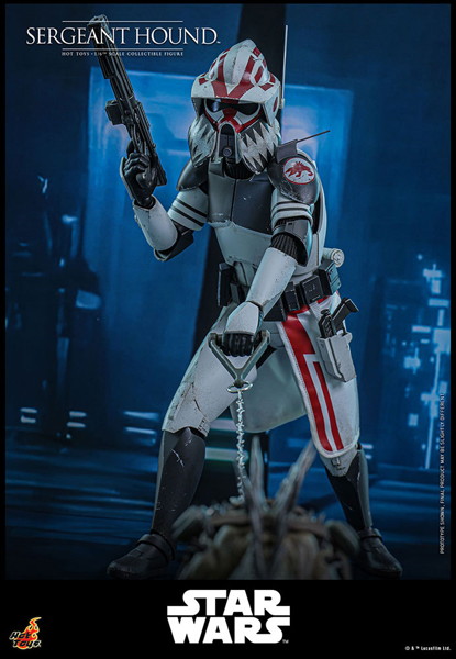 【テレビ・マスターピース】『スター・ウォーズ/クローン・ウォーズ』1/6スケールフィギュア サージェント・ハウンド