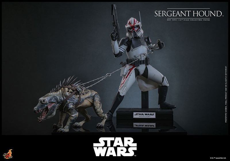 【テレビ・マスターピース】『スター・ウォーズ/クローン・ウォーズ』1/6スケールフィギュア サージェント・ハウンド
