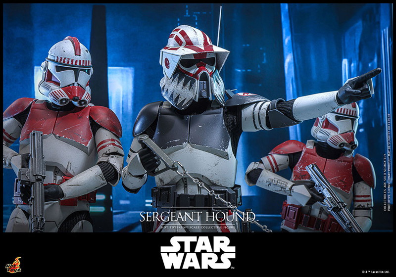 【テレビ・マスターピース】『スター・ウォーズ/クローン・ウォーズ』1/6スケールフィギュア サージェント・ハウンド
