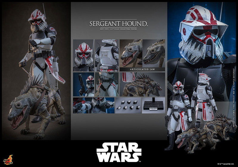 【テレビ・マスターピース】『スター・ウォーズ/クローン・ウォーズ』1/6スケールフィギュア サージェント・ハウンド