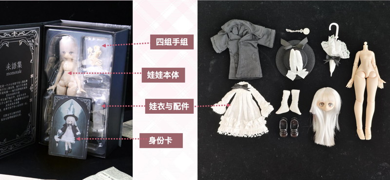 momotale 深い霧シリーズ MJD（メカニカルジョイントドール）