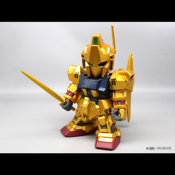 ジャンボソフビフィギュアSD SDガンダム MSN-00100 SD 百式 限定・ゴールドバージョン
