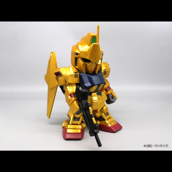 ジャンボソフビフィギュアSD SDガンダム MSN-00100 SD 百式 限定・ゴールドバージョン