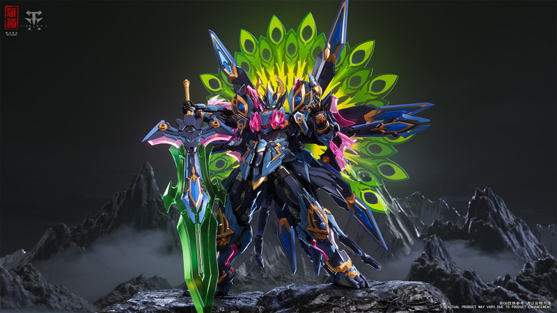 ZEN Of Collectible（蔵道模型） CD-15 神こう道 孔雀明王 合金可動フィギュア